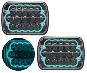 UNDAD PROMO UNIDAD 5 PULGADAS CON ARILLO DE LED (PAR)