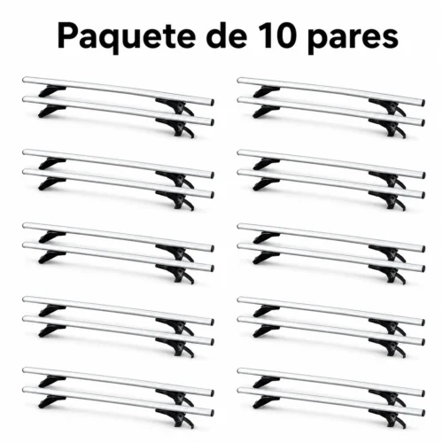 BARRA PORTAQEUIPAJE 10 PARES