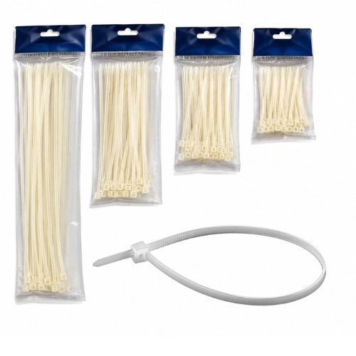 CINCHOS DE PLASTICO BLANCO 37CM X 4MM