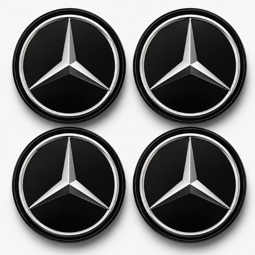 Crin-EX Mercedes CENTRO DE RIN TROQUELADO 64MM (JGO)