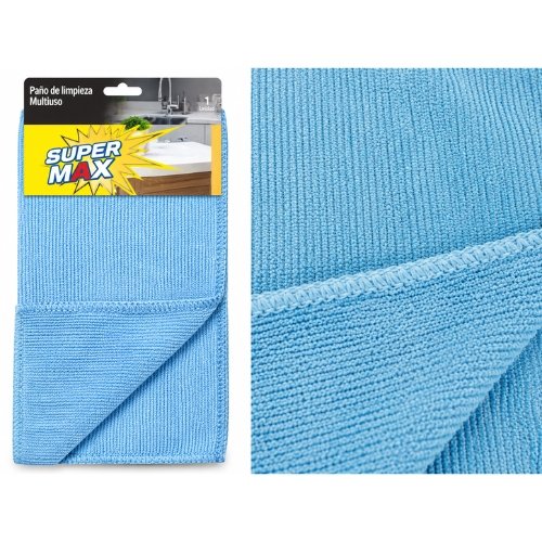 TRAPO DE MICROFIBRA 35*40CM AZUL