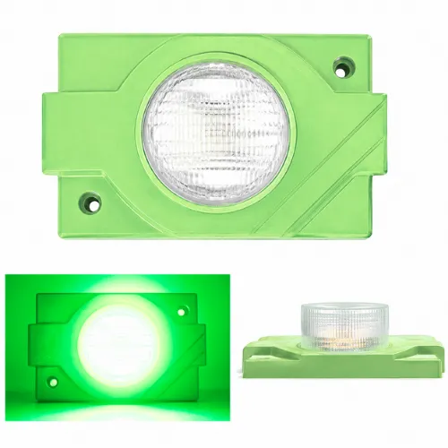 MODULOS DE LED 1 LED 2.9 X 3.7CM VERDE 12V