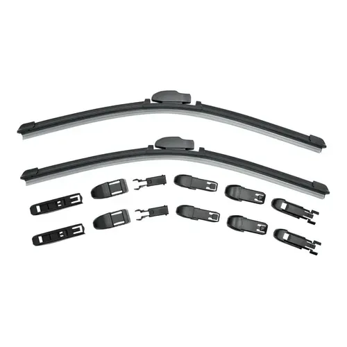 LIMPIAPARABRISAS CURVO ADAPATADORES 8 EN 1 NOVANKO (PAR)