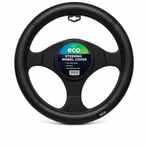 NP002 BK FUNDA DE VOLANTE PARA AUTO TACTO-PIEL 38CM