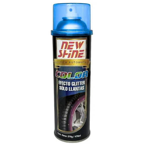 New Shine Color Gliter Azul
