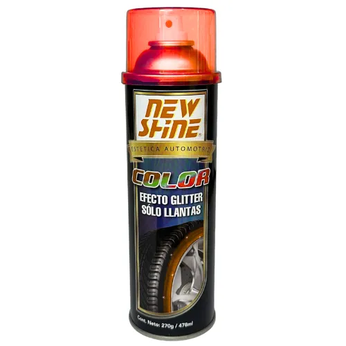 New Shine Color Gliter Rojo