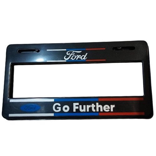 Pser- Ford go further PORTA PLACA SERIGRAFIADO (PAR)
