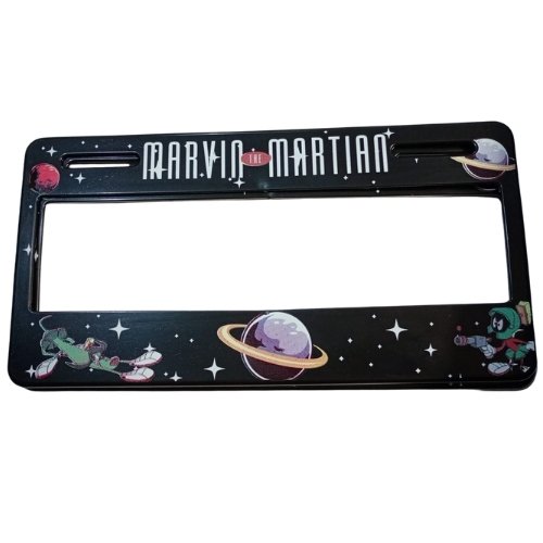 Pser- Marvin martian PORTA PLACA SERIGRAFIADO (PAR)