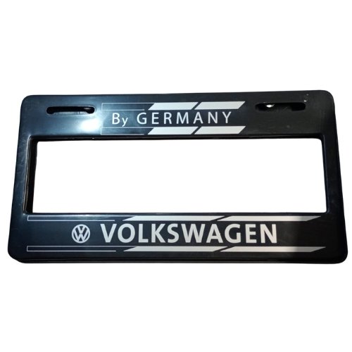 Pser- by Germany black PORTA PLACA SERIGRAFIADO (PAR)
