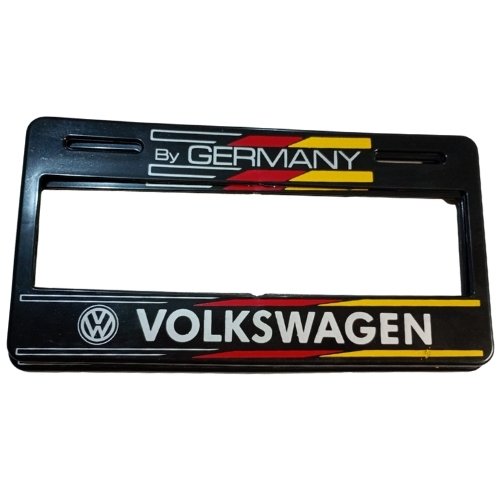 Pser-by Germany vw-bry PORTA PLACA SERIGRAFIADO (PAR)