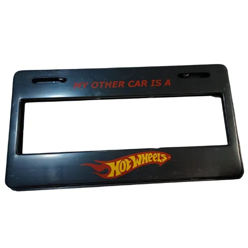 Pser-hotweels PORTA PLACA SERIGRAFIADO (PAR)
