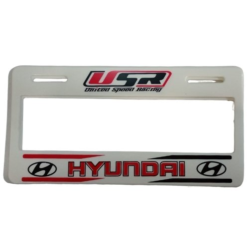 Pser- hyundai wrbl PORTA PLACA SERIGRAFIADO (PAR)