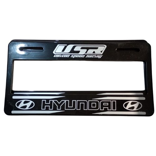 Pser- -hyundai PORTA PLACA SERIGRAFIADO (PAR)