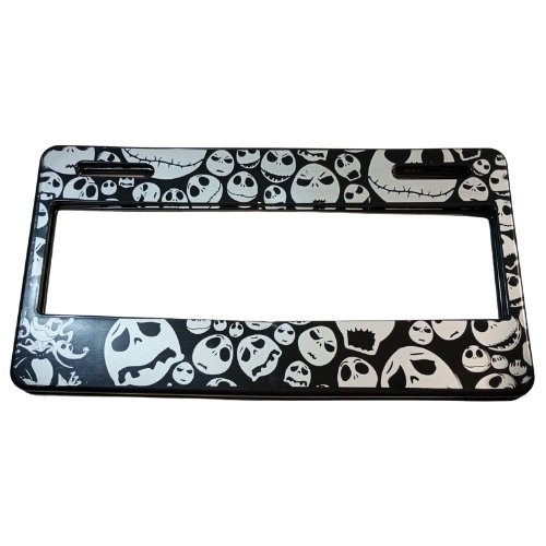 Pser-jack PORTA PLACA SERIGRAFIADO (PAR)
