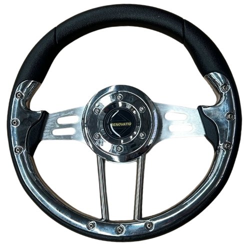 QC-5166F_CHROME VOLANTE AUTOMOTRIZ CROMO