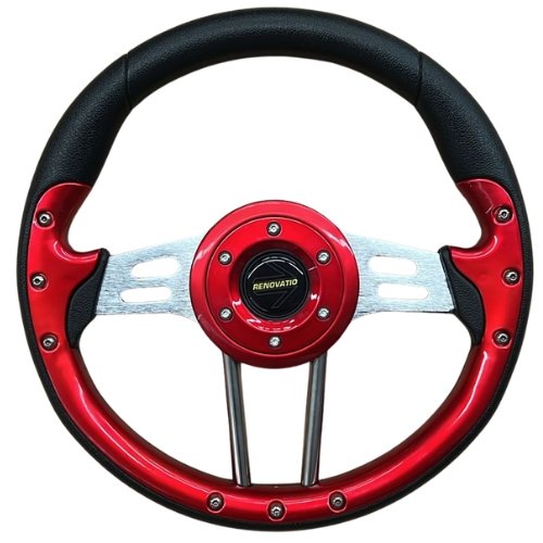 QC-5166F_RED VOLANTE AUTOMOTRIZ ROJO