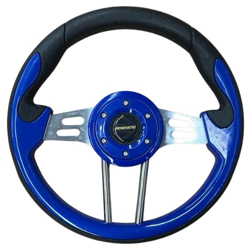 QC-5166G_BLUE VOLANTE AUTOMOTRIZ AZUL