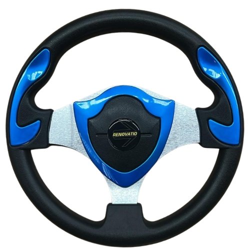 QC-5195_BLUE VOLANTE AUTOMOTRIZ AZUL