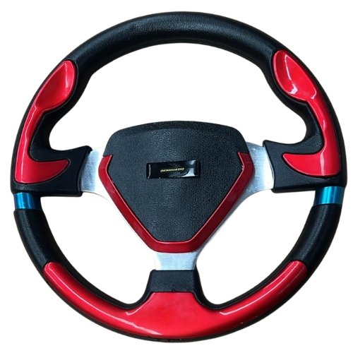 QC-5196B_RED VOLANTE AUTOMOTRIZ ROJO