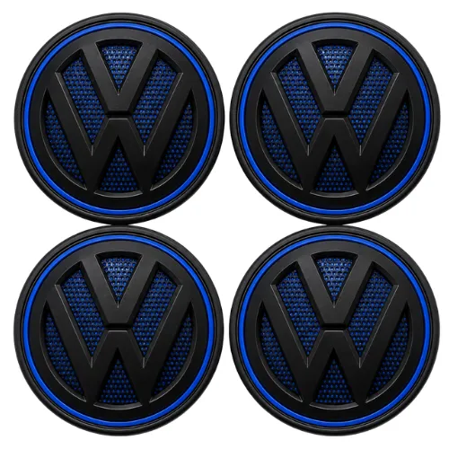 VW-AF CENTRO DE RIN FIBRA 61MM (JGO)