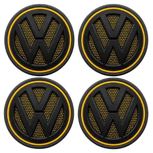 VW-AM CENTRO DE RIN FIBRA 61MM (JGO)