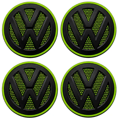 VW-F CENTRO DE RIN FIBRA 61MM (JGO)