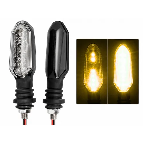 LUZ LED DIRECCIONAL UNIVERSAL PARA MOTOCICLETA AMARILLO