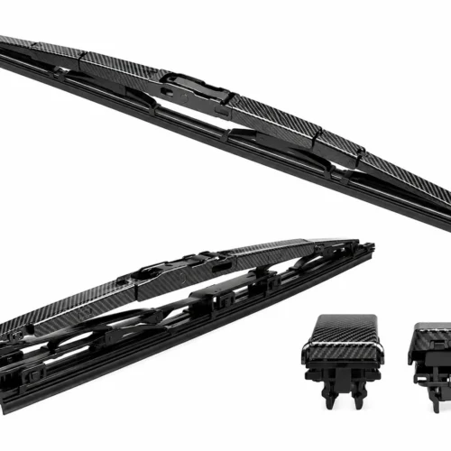 LIMPIAPARABRISAS DOBLE DELGADO 18" FIBRA DE CARBONO (PAR)