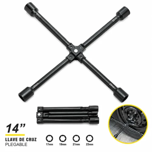 LLAVE DE CRUZ PLEGABLE 14