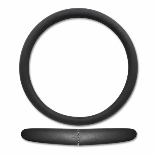 FU-2-7274N FUNDA PARA VOLANTE CHICA DE 36 CM CON PUNTOS NEGRA. (PIEZA)