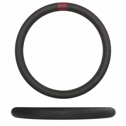 FUNDA PARA VOLANTE MEDIANA DE 38 CM DE COLOR ROJO. (PIEZA)