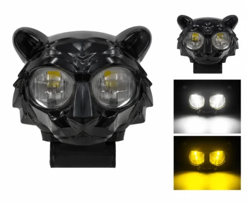 FARO DE LED 3" BICOLOR 14W 50MM CUERPO
METÁLICO LUZ FIJA 12/24V