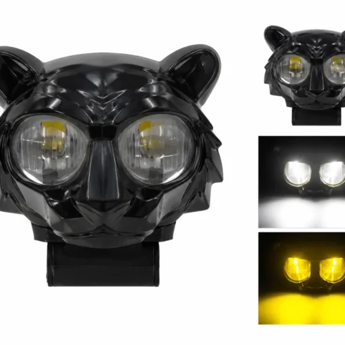 FARO DE LED 3" BICOLOR 14W 50MM CUERPO
METÁLICO LUZ FIJA 12/24V