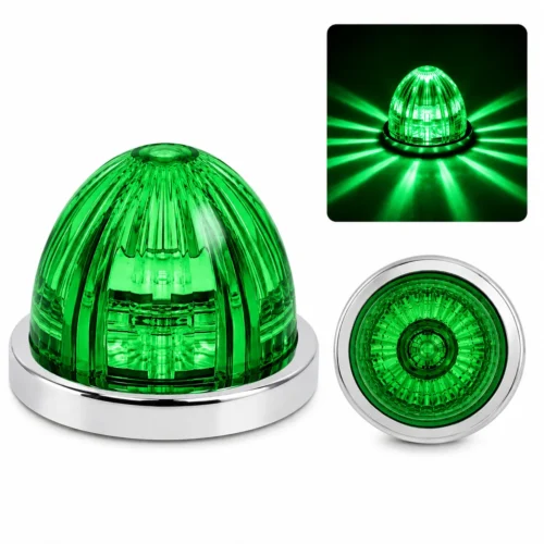 PLAFÓN WATERMELON LED / HAZ LUZ FRONTAL 9.4
X 7CM 12/24V VERDE