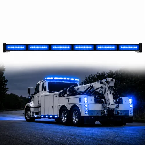 BARRA RECTA LED DE ALTA DENSIDAD / 6 MODULOS / AZUL