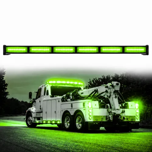 BARRA RECTA LED DE ALTA DENSIDAD / 6 MODULOS / VERDE