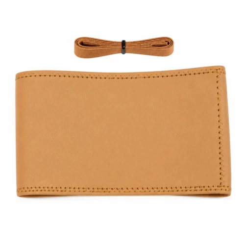 FUNDA DE VOLANTE 100% PIEL PREMIUM ALTACALIDAD PARA AUTO 38CM CAMEL