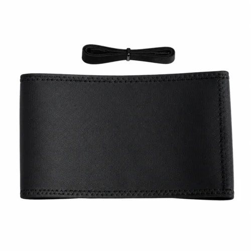 FUNDA DE VOLANTE 100% PIEL PREMIUM ALTACALIDAD PARA CAMIÓN 45CM(18") NEGRO