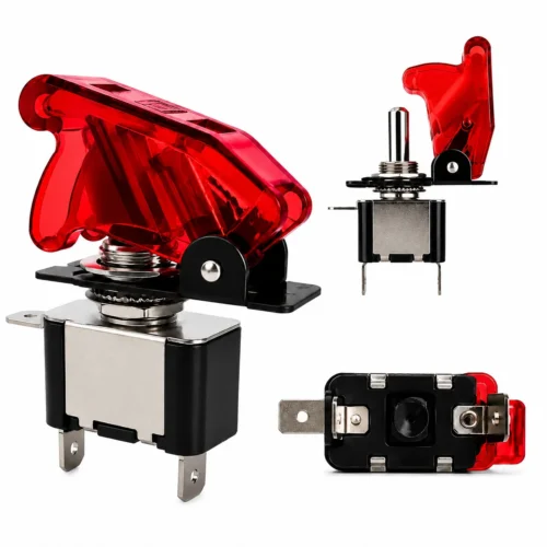 SWITCH UNIVERSAL ROJO (10 PZAS)