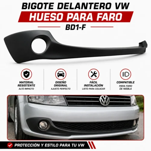BD1-F BIGOTE DELANTERO VW HUESO PARA FARO BD1-F