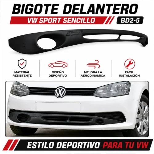BD2-5 BIGOTE DELANTERO VW SOPRT SENCILLO BD2-5