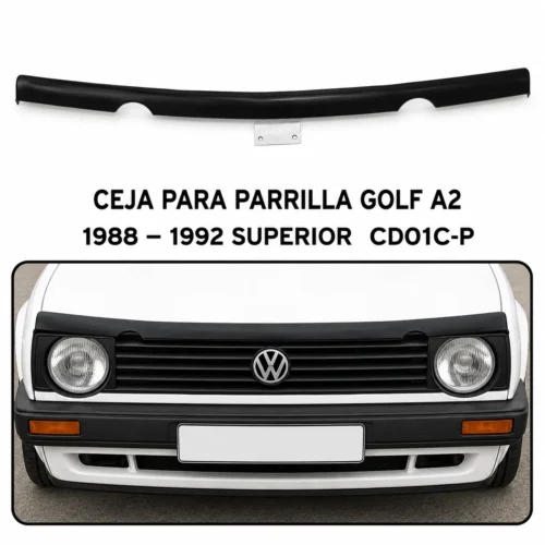Ceja para parrilla Golf A2 1988 — 1992 superior