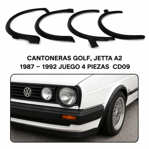 Cantoneras Golf, Jetta A2 1987 — 1992 juego 4 piezas