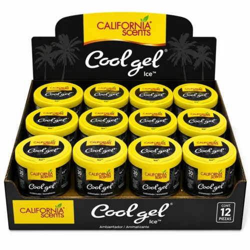 DEO-C12I DESODORANTE CALIFORNIA SCENTS EN LATA EXHIBIDOR CON 12 PIEZAS BACK ICE (EXHIBIDOR)