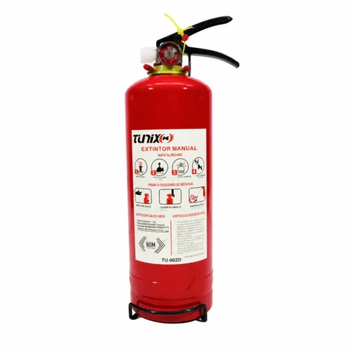 EXTINGUIDOR ROJO 2 KILO C/BASE RECARGABLE TUNIX