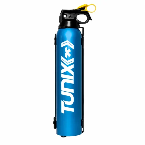EXTINTOR DEPORTIVO DESECHABLE CON BASE DE 500 ML-AZUL