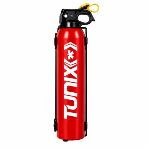 EXTINTOR DEPORTIVO DESECHABLE CON BASE DE 500 ML-ROJO