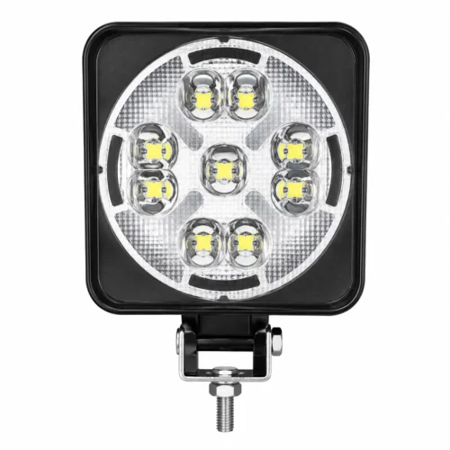 FA-LHC21BR FARO CUADRADO CON 21 HIPER LEDS BLANCO C/ FUNCION DE ESTROBO Y OJO DE ANGEL AZUL/ROJO