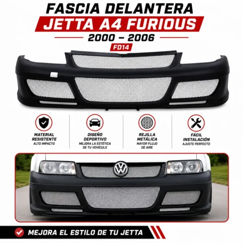 FD14 Fascia delantera Jetta A4 Furious 2000— 2006