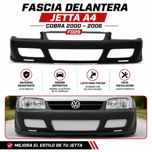 FD26 Fascia delantera Jetta A4 Cobra 2000 — 2006